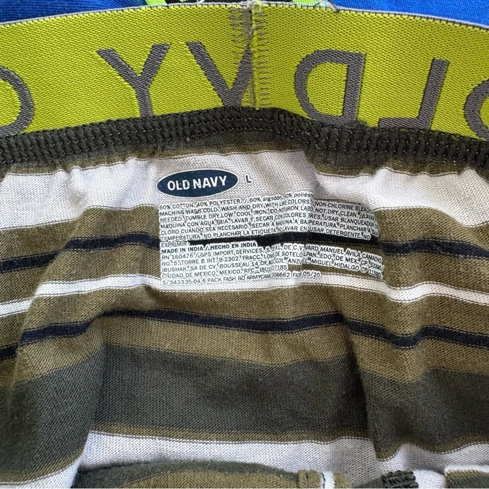 Old Navy Kids Boxer Briefs - Green, Blue, Gray, and Brown